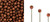 Starman Finial Half-Drilled Round Bead 2mm Tube 2.5" : Matte - Metallic Antique Copper