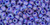 TOHO Round 8/0 Seed Bead Transparent-Rainbow Frosted Dark Sapphire, 2.5-Inch Tube