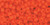 TOHO Round 8/0 Seed Bead Opaque-Frosted Sunset Orange, 2.5-Inch Tube