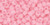 TOHO Round 8/0 Seed Bead Ceylon Frosted Innocent Pink, 2.5-Inch Tube