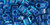 TOHO Cube 4mm Seed Bead Inside-Color Aqua/Capri-Lined, 2.5-Inch Tube
