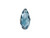 PRESTIGE 6010 13x6.5mm Briolette Pendant Denim Blue