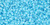 TOHO Round 15/0 Seed Bead Opaque Blue Turquoise, 2.5-Inch Tube