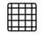 PRESTIGE 2493 10mm Chessboard Flatback Crystal AB