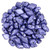 Matubo GEMDUO 8 x 5mm Bead, ColorTrends Saturated Metallic Ultra Violet, 2.5-Inch Tube