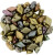 Matubo GEMDUO 8 x 5mm Bead, Matte - Metallic Gold Copper Iris, 2.5-Inch Tube