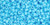 TOHO Round 11/0 Tube 2.5" : Opaque-Frosted Blue Turquoise