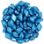 Matubo GEMDUO 8 x 5mm Bead, ColorTrends Saturated Metallic Nebulas Blue, 2.5-Inch Tube