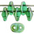 Matubo SuperDuo 5 x 2mm Bead, Emerald - Celsian, 2.5-Inch Tube Matubo SuperDuo 5 x 2mm Bead, Emerald - Celsian, 2.5-Inch Tube