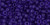 TOHO Round 8/0 Seed Bead Transparent Cobalt, 2.5-Inch Tube