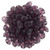Matubo SuperDuo 5 x 2mm Bead, Matte - Amethyst, 2.5-Inch Tube