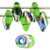 Matubo SuperDuo 5 x 2mm Bead, Green - Vitral, 2.5-Inch Tube Matubo SuperDuo 5 x 2mm Bead, Green - Vitral, 2.5-Inch Tube