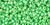 TOHO Round 11/0 Tube 2.5" : Opaque-Rainbow Mint Green