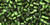 TOHO Cube 1.5mm Seed Bead Silver-Lined Olivine, 2.5-Inch Tube