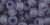 TOHO Round 3/0 Seed Bead Transparent-Frosted Sugar Plum, 2.5-Inch Tube