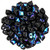 Matubo MiniGem 5 x 3mm Bead, Jet AB, 2.5-Inch Tube