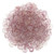 Starman Ring Bead 1/4mm Tube 2.5" : Luster - Transparent Topaz/Pink