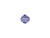 PRESTIGE 5328 4mm Bicone Bead Tanzanite