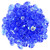Matubo SuperDuo 5 x 2mm Bead, Sapphire AB, 2.5-Inch Tube
