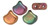 Matubo Ginkgo Leaf, 7.5mm Bead, Matte - Metallic Bronze Iris, 2.5-Inch Tube