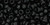 TOHO Round 8/0 Seed Bead Opaque Jet, 2.5-Inch Tube