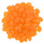 Matubo SuperDuo 5 x 2mm Bead, Matte - Milky Orange, 2.5-Inch Tube