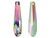PRESTIGE 6017G 56mm Grand Crystalactite Partly Frosted Pendant Crystal Vitrail Medium with Protective Coating