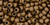 TOHO Round 8/0 Seed Bead Frosted Bronze, 2.5-Inch Tube