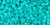 TOHO Cube 1.5mm Seed Bead Opaque-Frosted Turquoise, 2.5-Inch Tube