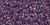 TOHO Treasure #1 (11/0) Tanzanite-Lined Crystal Rainbow, 2.5-Inch Tube