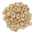 Teacup 4 x 2mm Tube 2.5" : Luster - Opaque Champagne