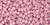 TOHO Round 11/0 Tube 2.5" : Opaque-Pastel-Frosted Plumeria
