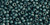 TOHO Round 11/0 Tube 2.5" : Higher-Metallic Frosted Teal Hematite