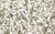 TOHO Bugle #1 3mm Tubular Seed Bead Silver-Lined Frosted Crystal, 2.5-Inch Tube