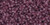 TOHO Round 15/0 Seed Bead Transparent Frosted Med Amethyst, 2.5-Inch Tube