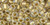 TOHO Round 6/0 Seed Bead Inside-Color Crystal/Gold-Lined, 2.5-Inch Tube
