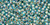 TOHO Round 11/0 Tube 2.5" : Gold-Lined Rainbow Aqua