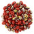 Matubo SuperDuo 5 x 2mm Bead, Apollo - Opaque Red, 2.5-Inch Tube