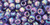 TOHO Round 6/0 Seed Bead Transparent Rainbow Sugar Plum, 2.5-Inch Tube