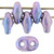 Matubo SuperDuo 5 x 2mm Bead, Opaque Nebula, 2.5-Inch Tube Matubo SuperDuo 5 x 2mm Bead, Opaque Nebula, 2.5-Inch Tube