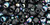 TOHO Multi Seed Bead Borakku- Black Mix, 2.5-Inch Tube