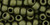 TOHO Round 3/0 Seed Bead Matte-Color Dark Olive (Matte), 2.5-Inch Tube