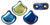 Matubo Ginkgo Leaf, 7.5mm Bead, Jet Full AB, 2.5-Inch Tube