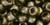 TOHO Round 3/0 Seed Bead Gold-Lustered Green Tea, 2.5-Inch Tube