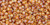 TOHO Round 11/0 Tube 2.5" : Transparent-Rainbow Frosted Dk Topaz