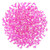 Matubo MiniDuo 4 x 2mm Bead, Crystal - Hot Pink-Lined, 2.5-Inch Tube