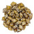 Matubo GEMDUO 8 x 5mm Bead, Opaque Beige - Rembrandt, 2.5-Inch Tube