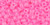 TOHO Round 8/0 Seed Bead Ceylon Hot Pink, 2.5-Inch Tube