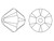 PRESTIGE 5328 5mm Bicone Scarlet