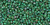 TOHO Round 15/0 Seed Bead Gold-Lustered Emerald, 2.5-Inch Tube